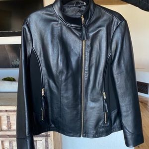 Via Spiga leather jacket